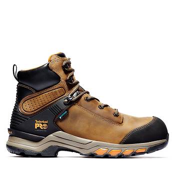 Timberland PRO Hypercharge 6" Comp Toe - Hnede Nepremokave Topanky Panske, TB0220K